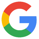 Google's iconic letter G logo, multicolored in red, yellow, green, and blue segments.